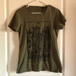 The Empress Tarot card t-shirt